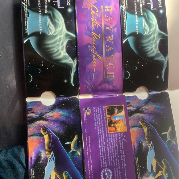 Vintage Folders - Lisa Frank, Cosmic Dolphins, Cosmic Whales - Picture 7 of 7